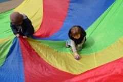 Parachute Outdoor Play Time